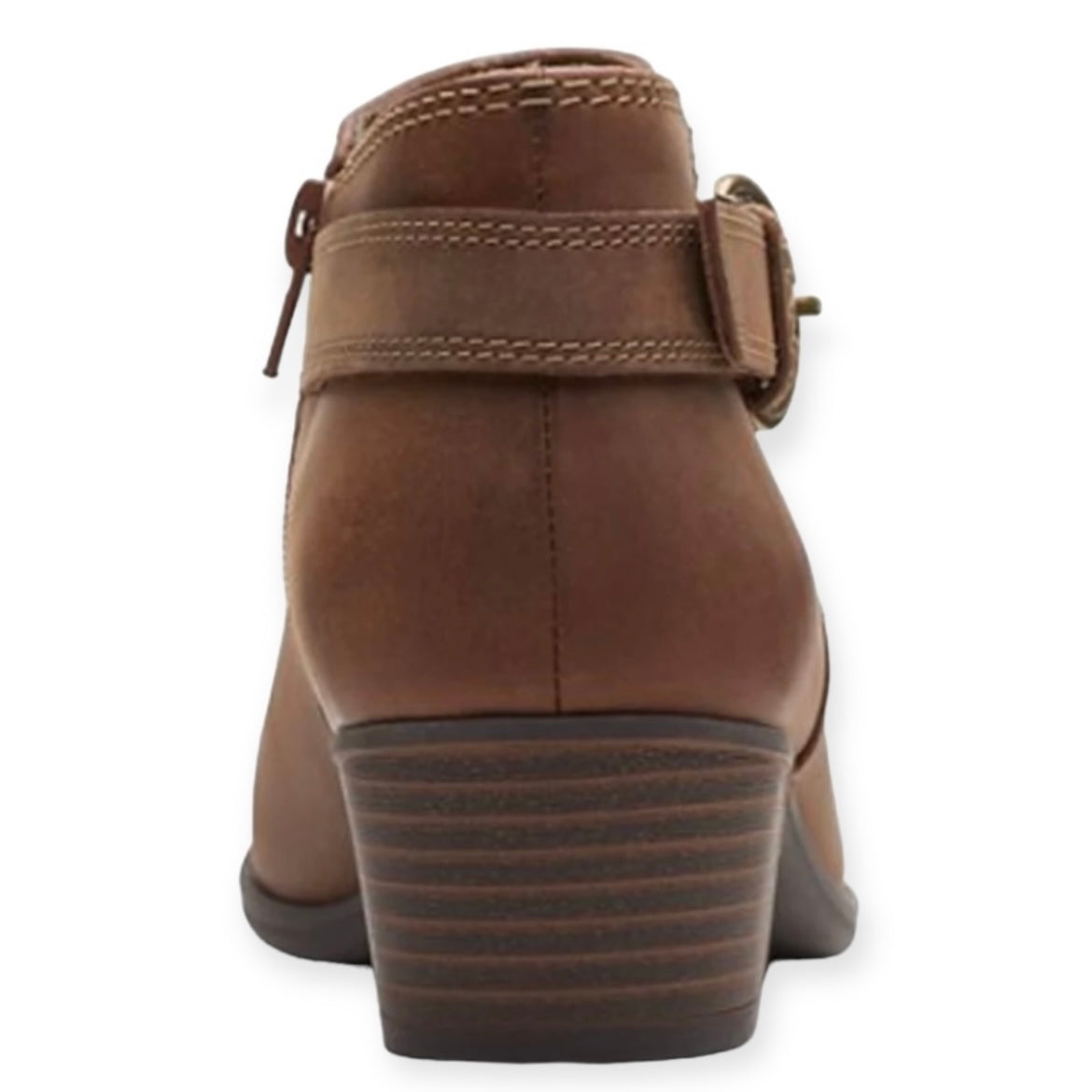 ADREENA FIELD Booties Tan Leather Women's Shoes