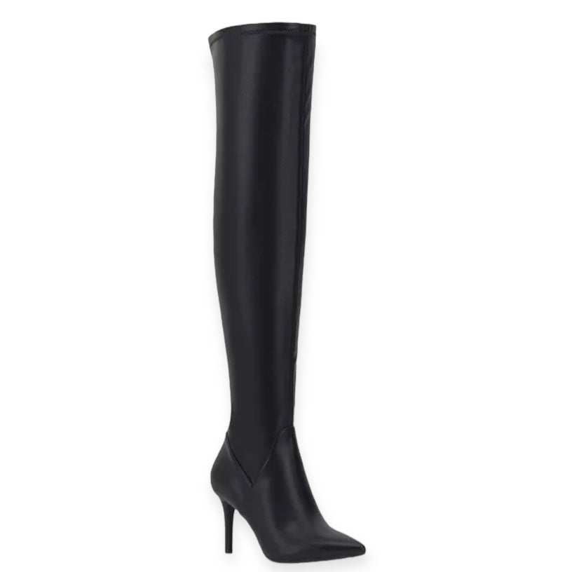 ABRINE Over-the-Knee Boots Black Women's Shoes
