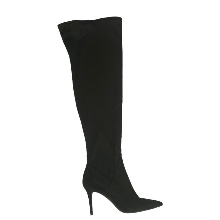 ABRINE Over-the-Knee Boots Black Women's Shoes