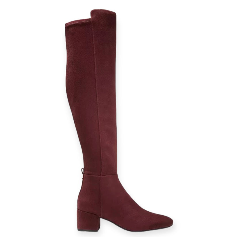 BRADEN Women's Block Heels Knee High Boots