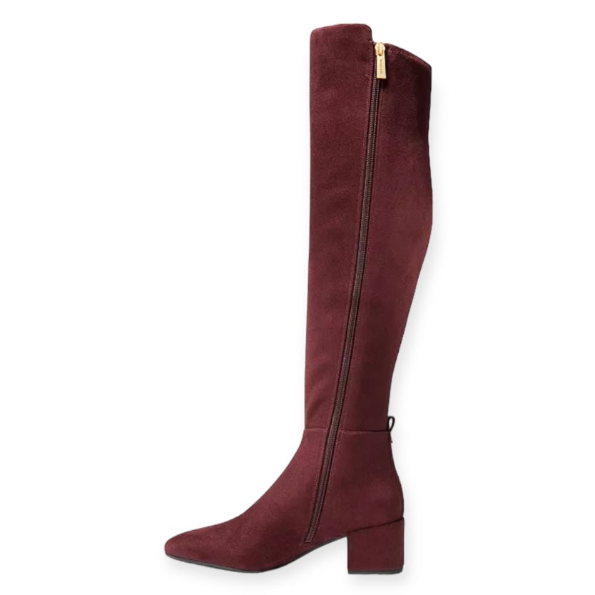 BRADEN Women's Block Heels Knee High Boots