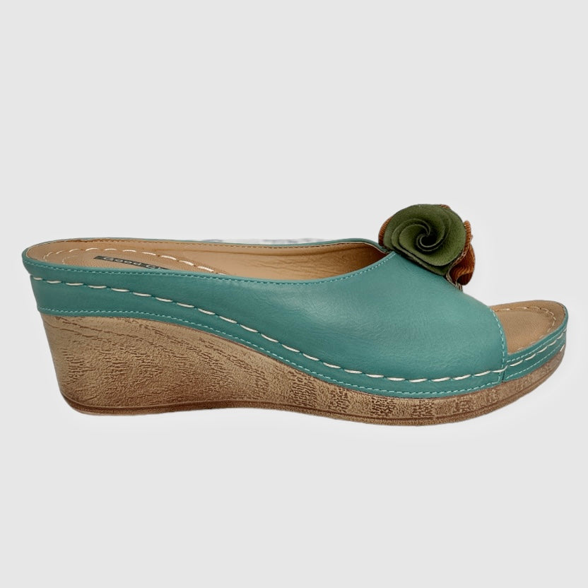 SYDNEY Slip-On Wedge Women's Sandals