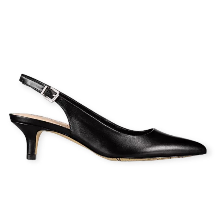 SCARLETT Slingback Pumps Black Women's Shoes