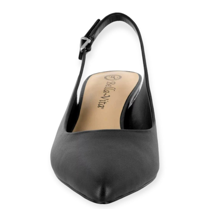 SCARLETT Slingback Pumps Black Women's Shoes