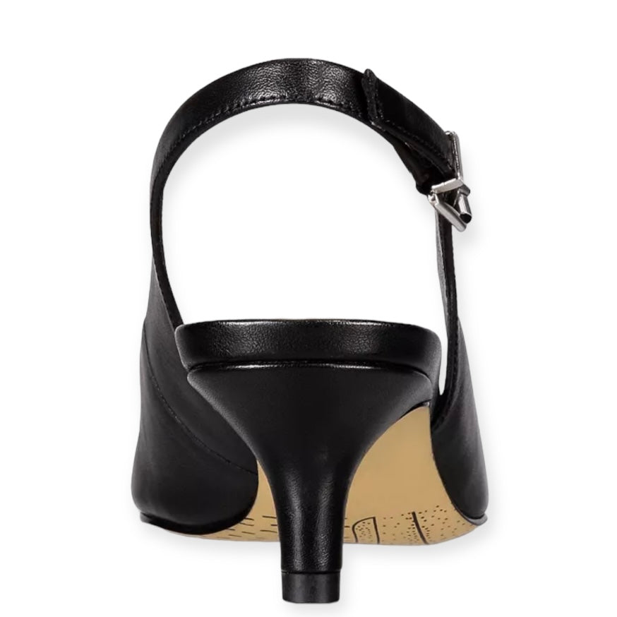SCARLETT Slingback Pumps Black Women's Shoes