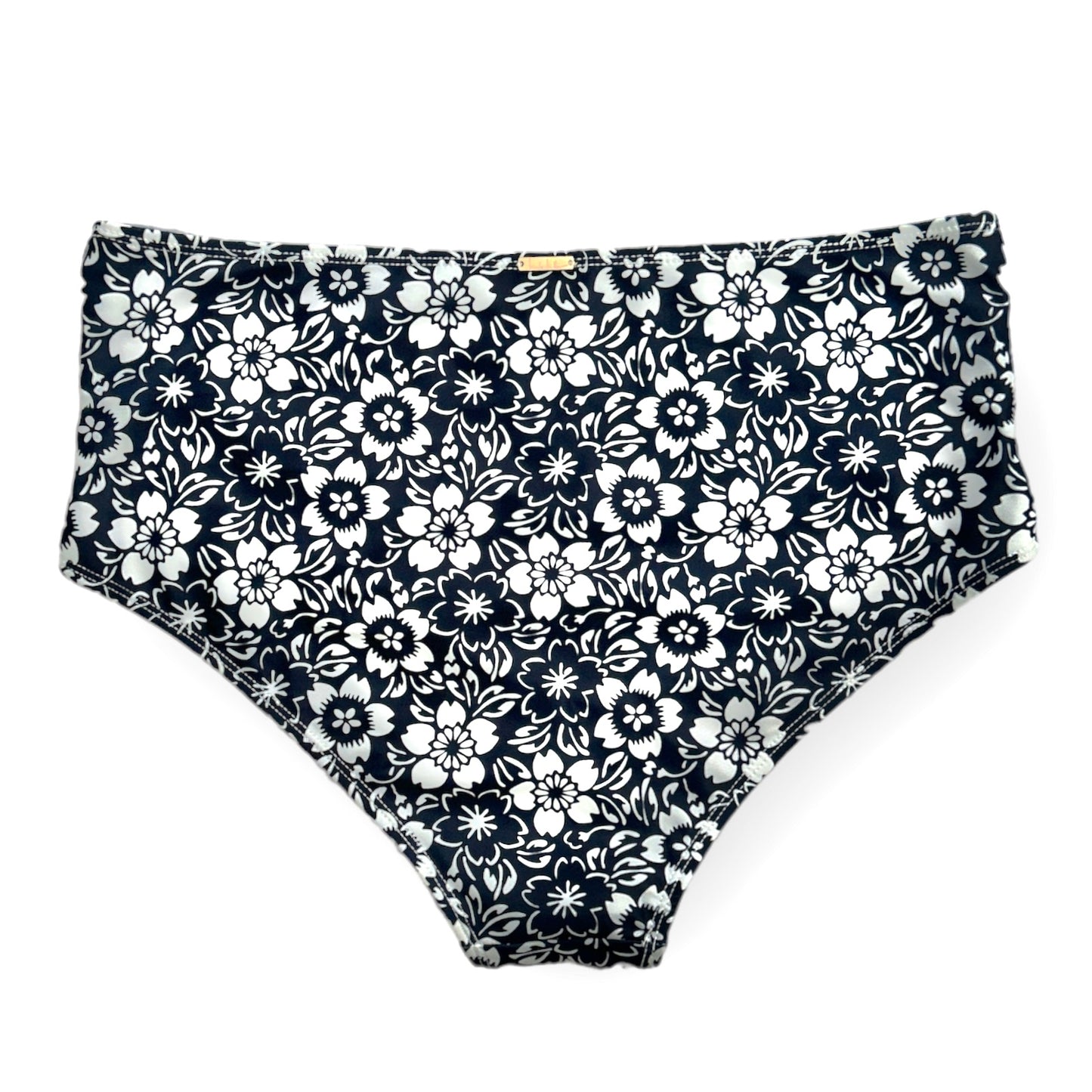 High Waist Shirred Bikini Bottom Women's Swimwear