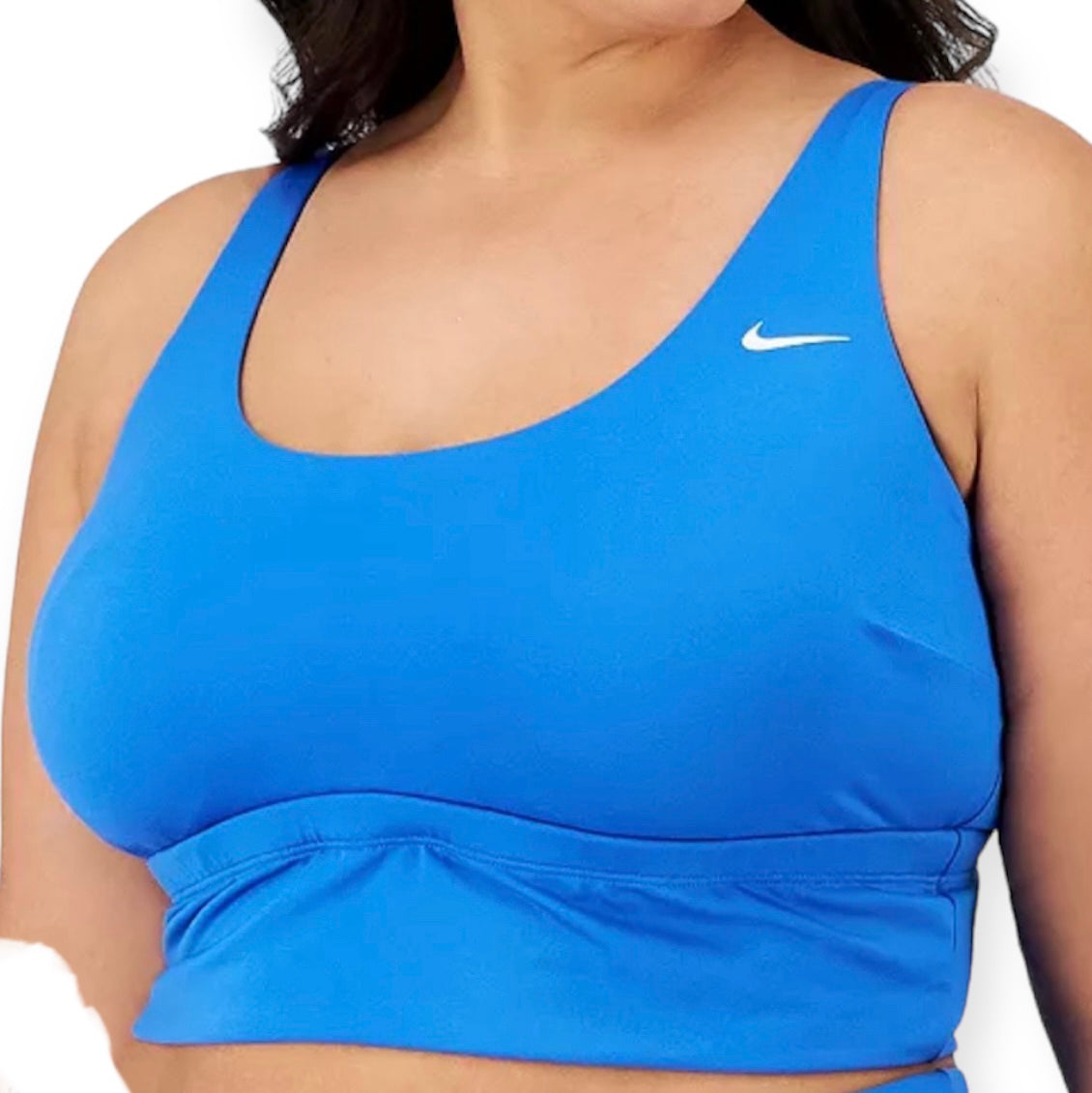 Essential Scoop-Neck Plus Size 1X Midkini Women's Swimwear