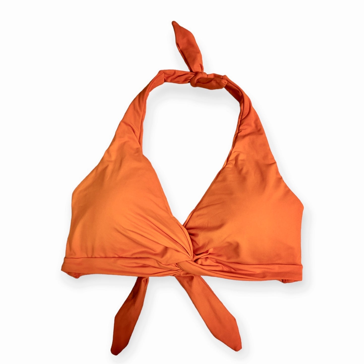 Palm Beach Knotted Halter Bikini Top Size L Women's Swimwear