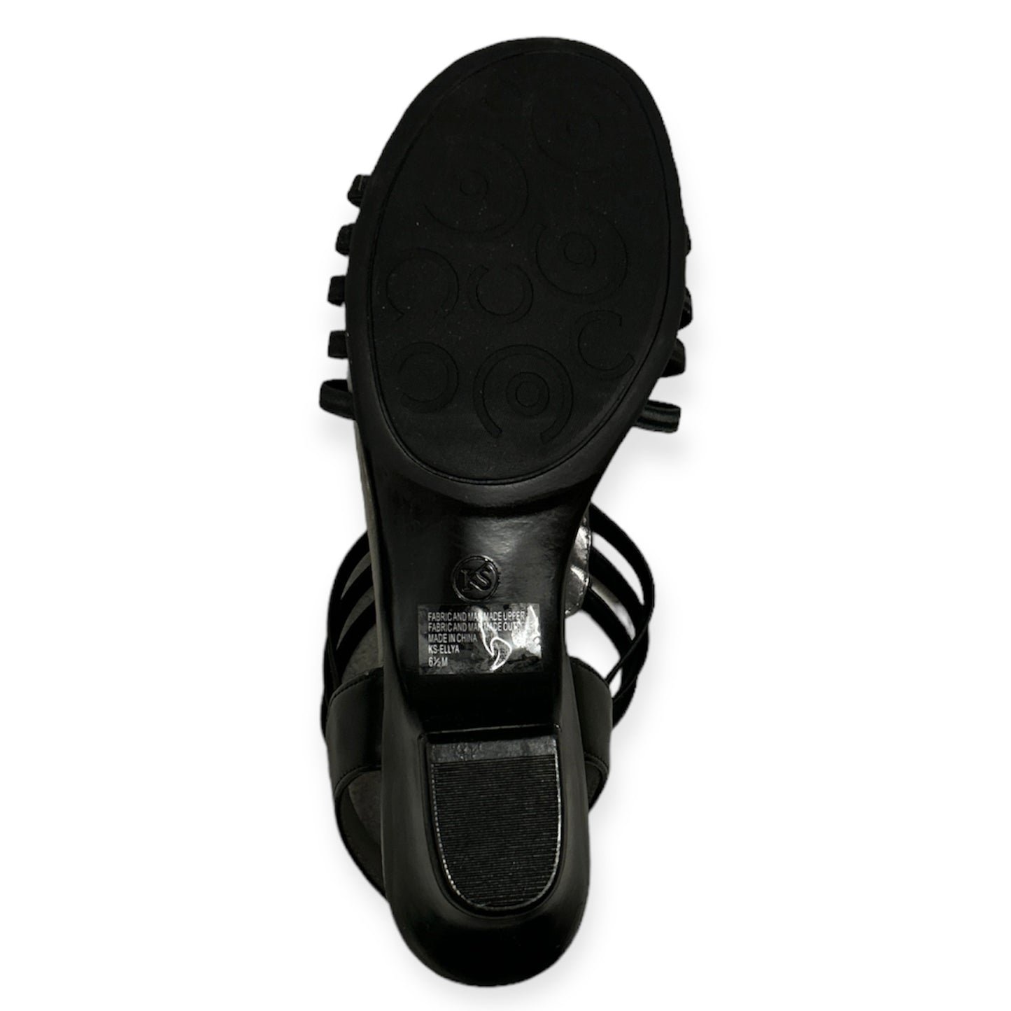 ELLYA Slingback Sandals Black Size 6.5 Women's Shoes