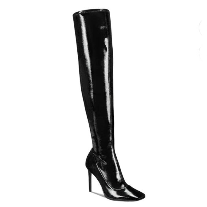 KEENAH Women's Stiletto Heel Over-The-Knee Boots