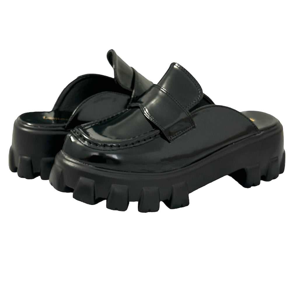BUT U WomeChunky Loafer Mules Women's Clogs