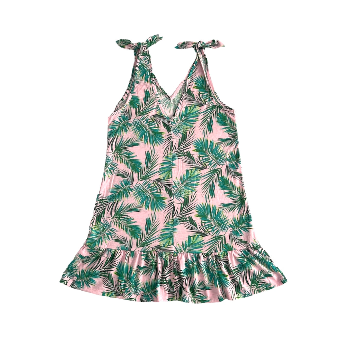 Junior's Ruffled Dress Swimsuit Cover-Up
