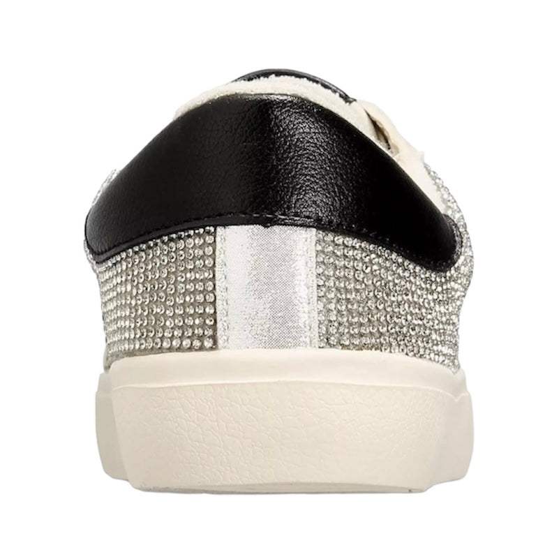 PHILOSOPHEE Women's Rhinestone Low Top Lace-Up Sneakers