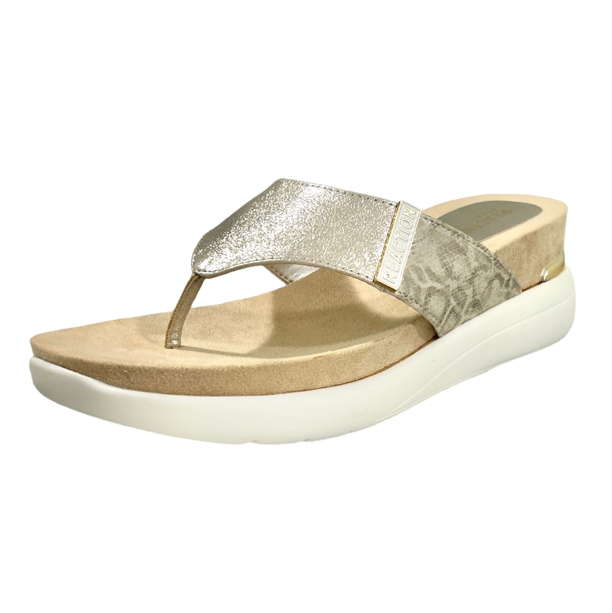 BLAIRE Women's Slide Thong Toe Wedge Heel Sandals