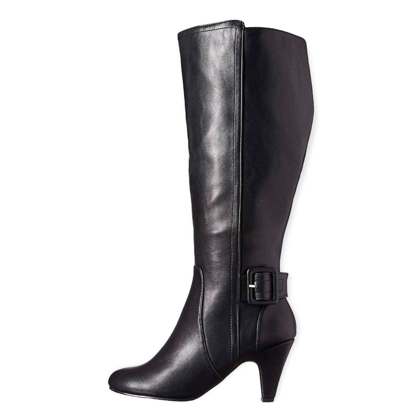 TROY II Cone Heels Dress Boots Women's Shoes