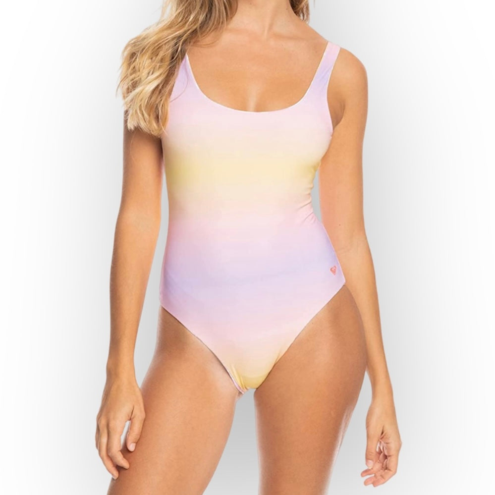 LAHAINA Palms Print Size XS One-Piece Swimsuit Women's Swimwear