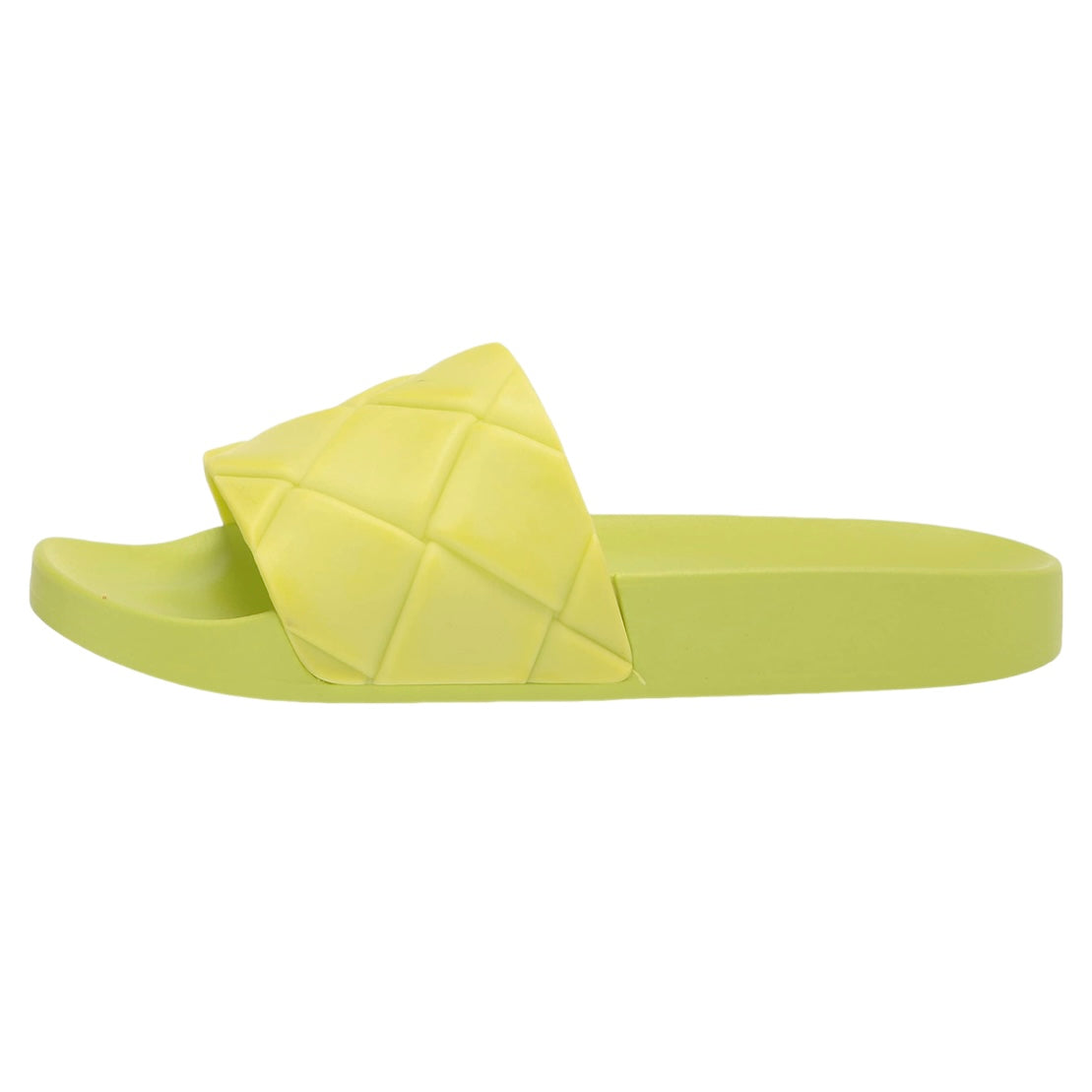SOULFUL Women's Flats Quilted Pool Slides Flip Flop
