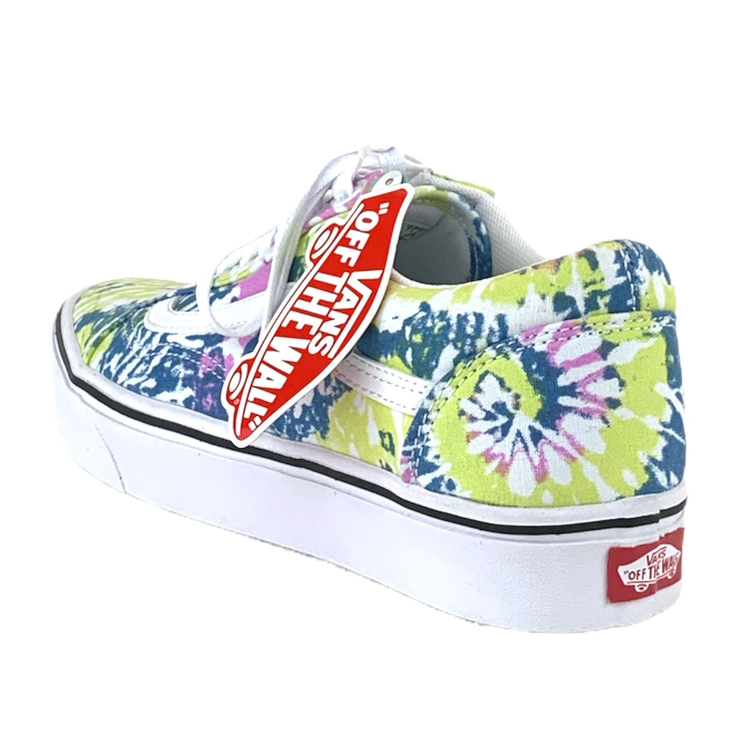 ComfyCush Old Skool Tie Dye Unisex Fashion Sneakers
