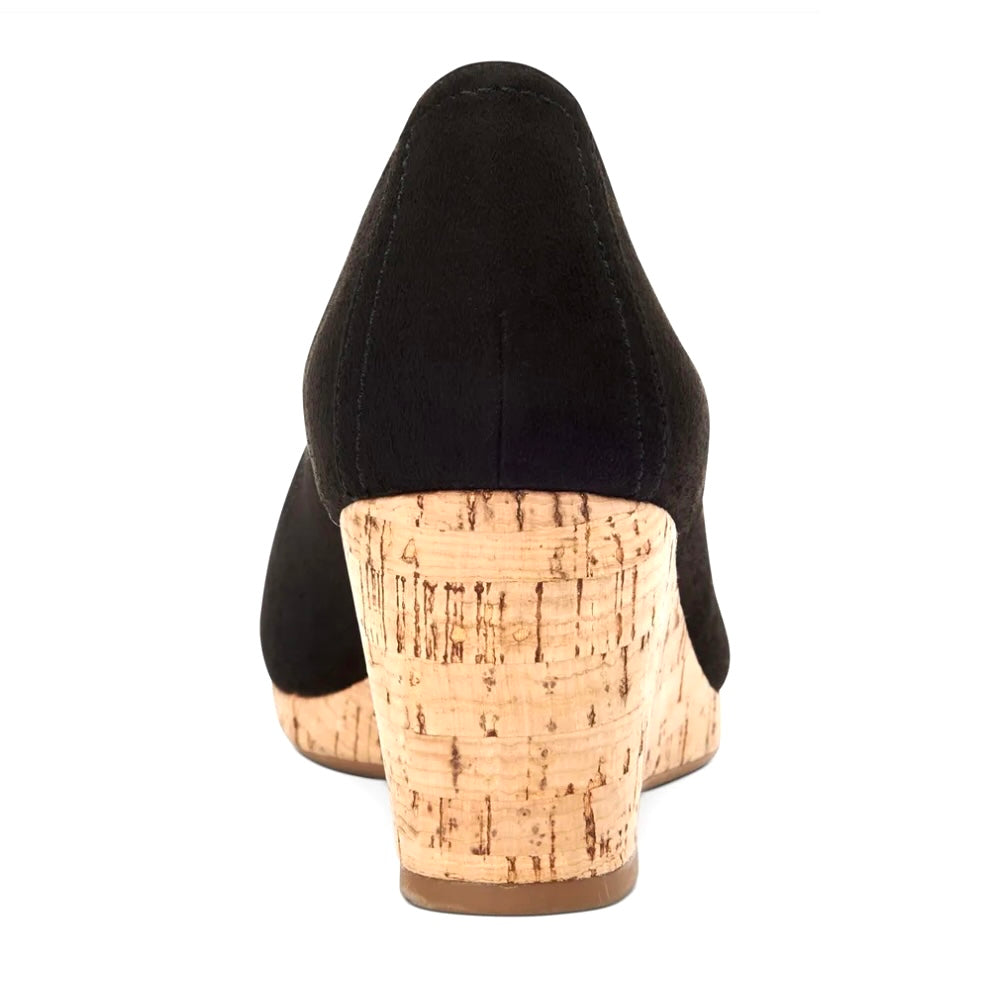 TONIIE Comfort Peep Toe Slip On Wedge Heels Platform Women's Sandals