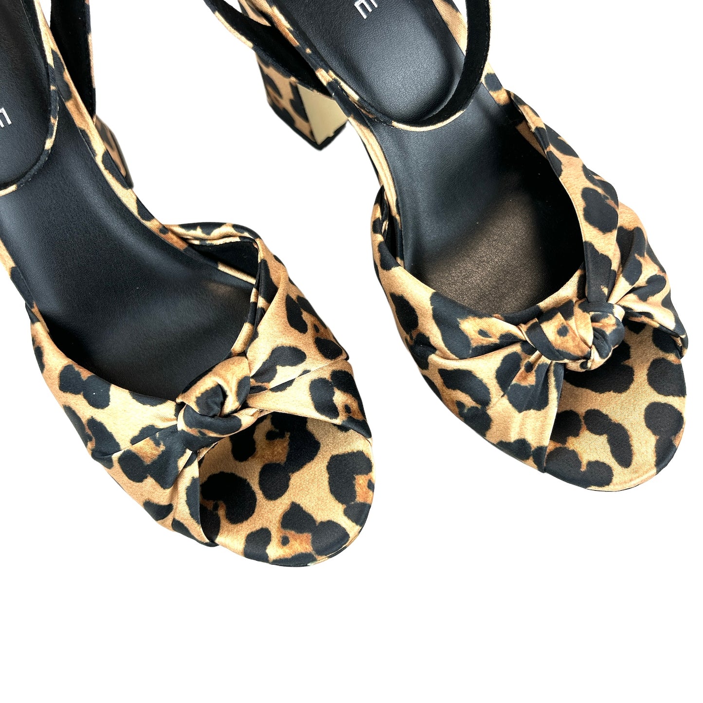 DAYNA Platform Block Heels Open Toe Women's Sandals
