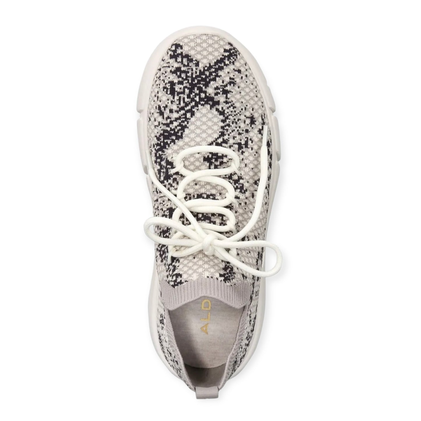 AMBLA Comfort Knit Lace Up Round Toe Size 6.5 Women's Athletic Sneakers