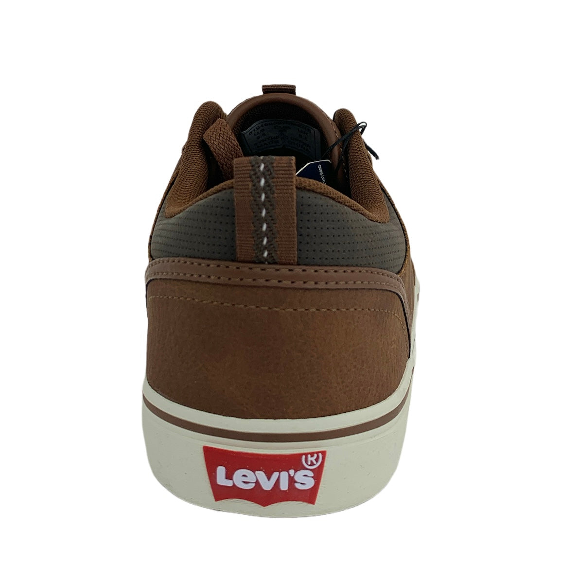 Comfort Insole Shoes Brown Low-Top Size 9.5 Men's Sneakers