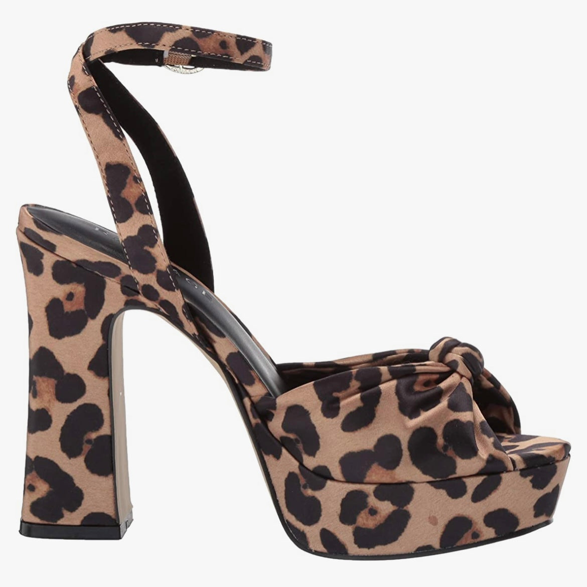 DAYNA Platform Block Heels Open Toe Women's Sandals