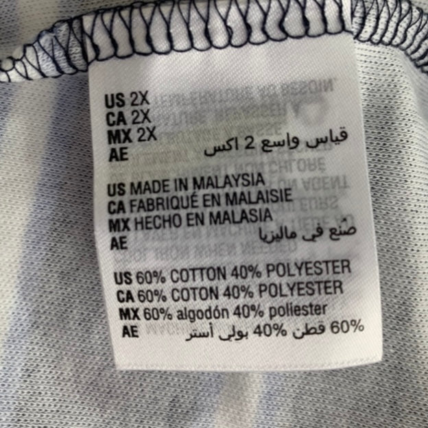 Blue/White Stripes ¾ Sleeve Plus Size Women's Sweaters
