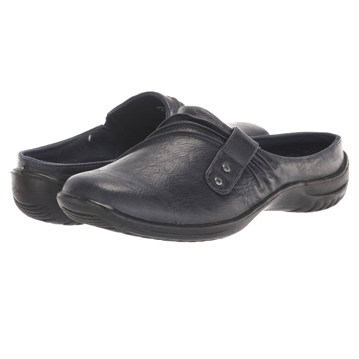 HOLLY Women's Comfort Flats Mules Slip On Clogs