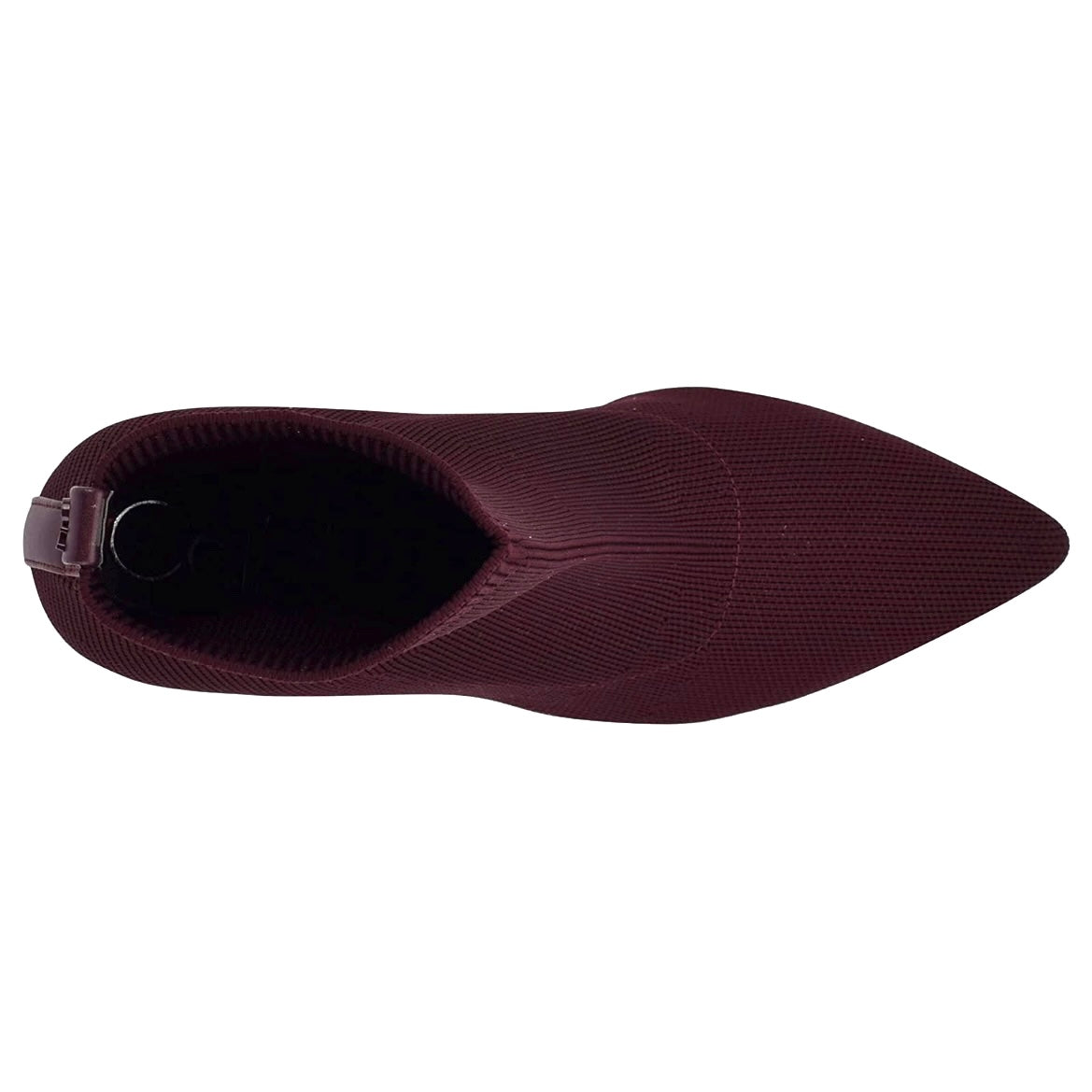 GABBY-R Wine Red Stiletto Heel Pointed Toe Booties Women's Ankle Boots