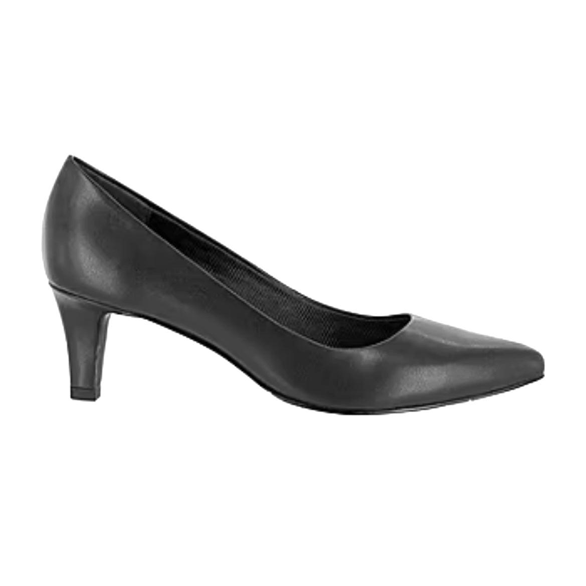 POINTE Black Pointed Toe Slip On Size 6.5 Women's Pumps Shoes