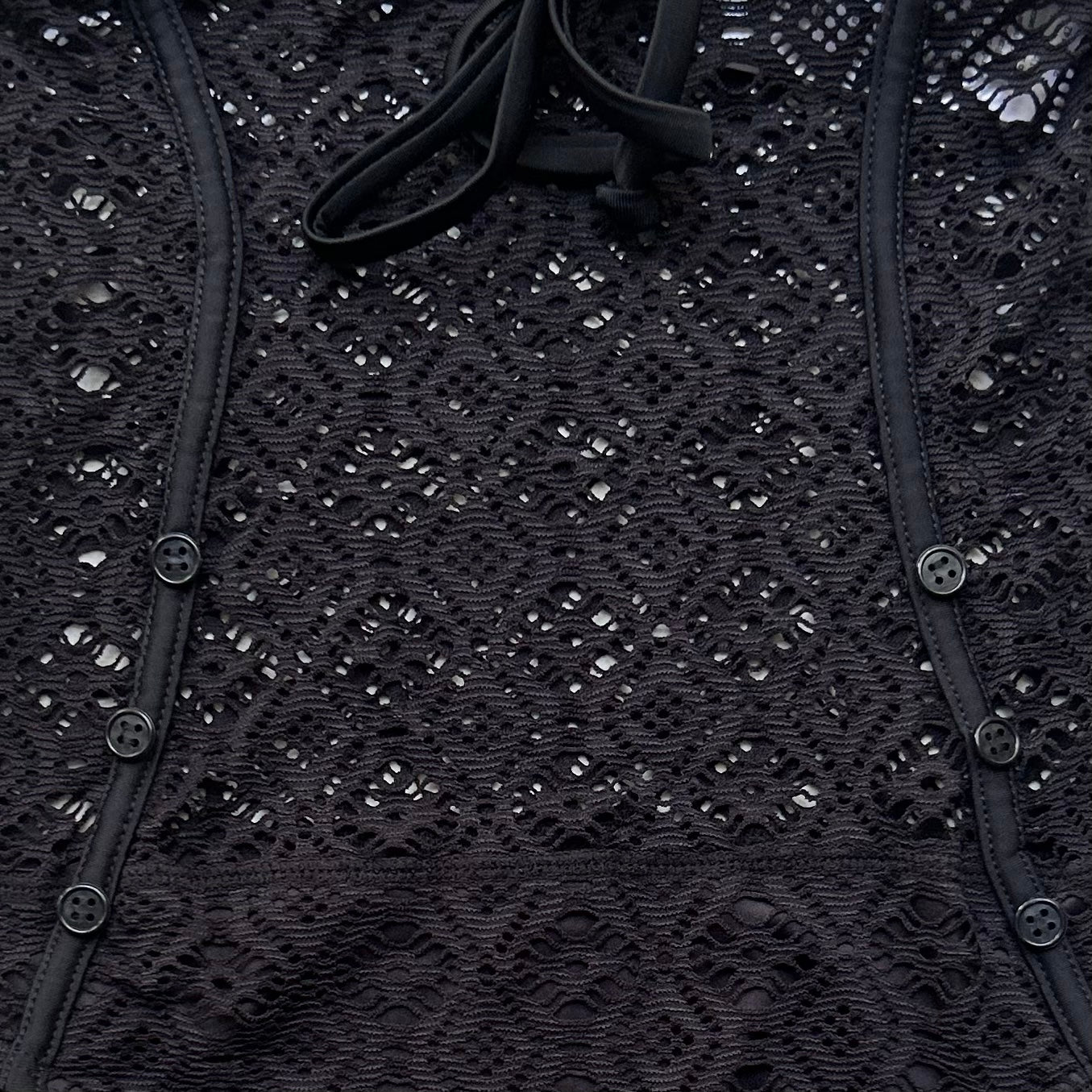 Women's One-Piece Swimsuits Black Lace