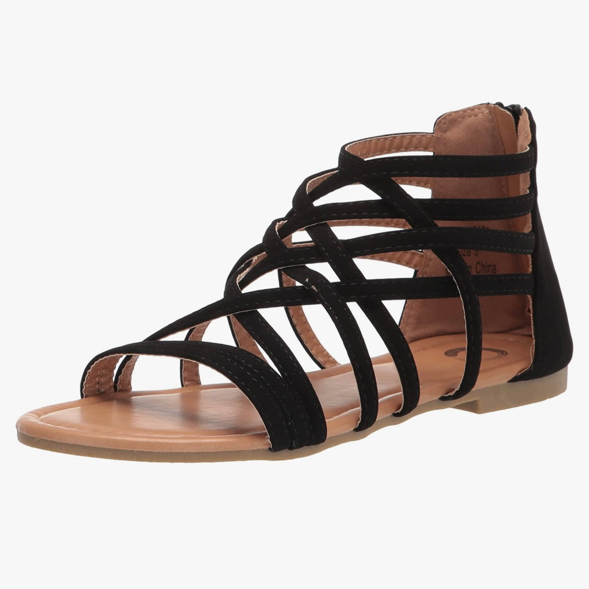 HANNI Gladiator Sandals Black Women's Shoes