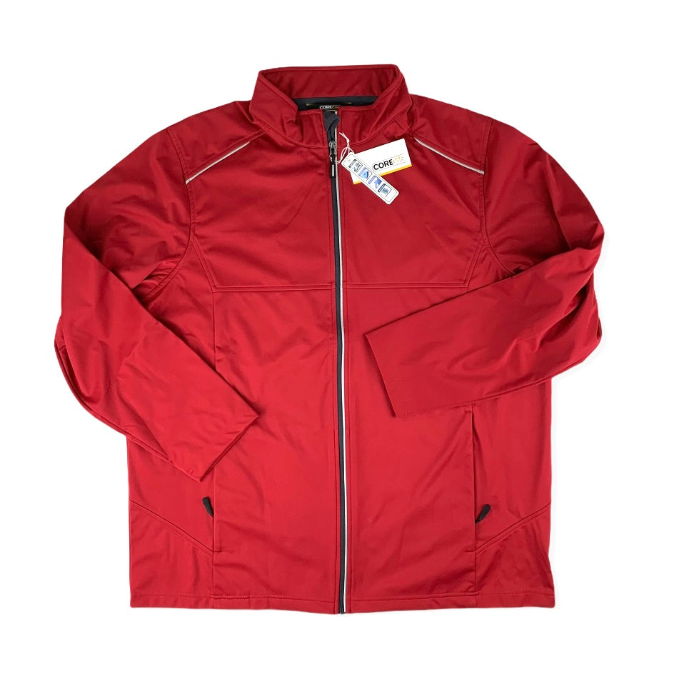 Full Zip Long Sleeve Classic Red Stretch Size 2XL Men's Jacket--_ - Fannetti Boutique