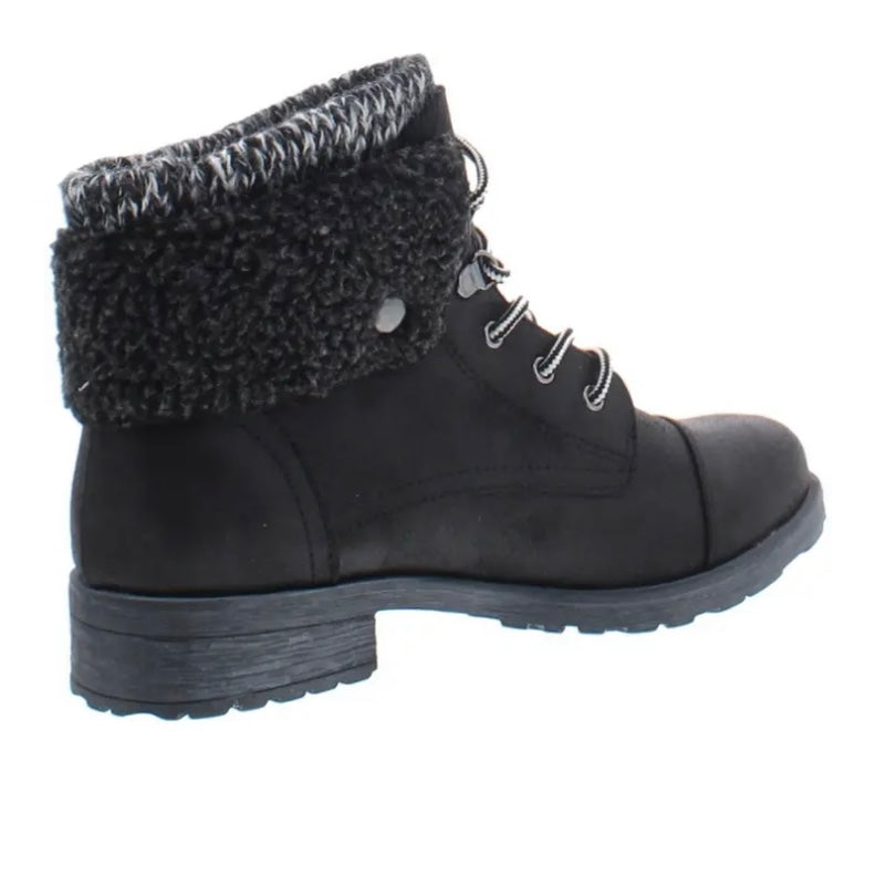 SANDRO Black Round Toe Size 8.5 M Block Heels Booties Women's Ankle Boots