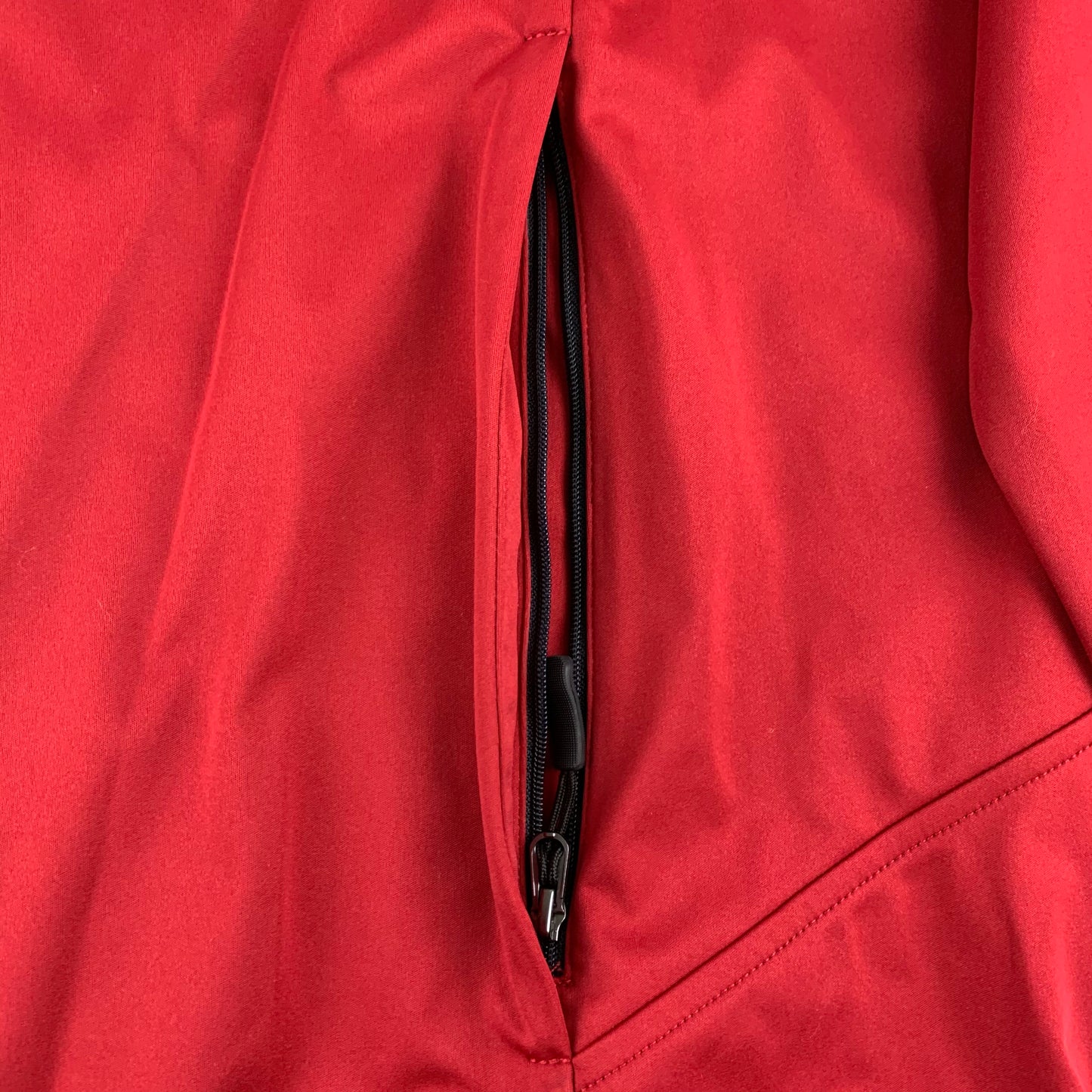 Full Zip Long Sleeve Classic Red Stretch Size 2XL Men's Jacket--_ - Fannetti Boutique