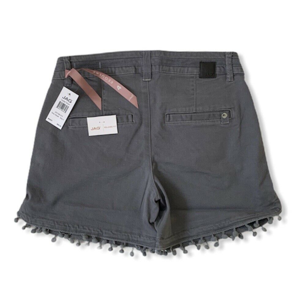 Women’s Short Gray Streak Relaxed Fit Size 4 - Fannetti Boutique