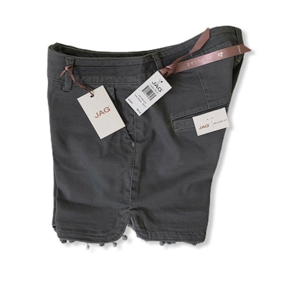 Women’s Short Gray Streak Relaxed Fit Size 4 - Fannetti Boutique