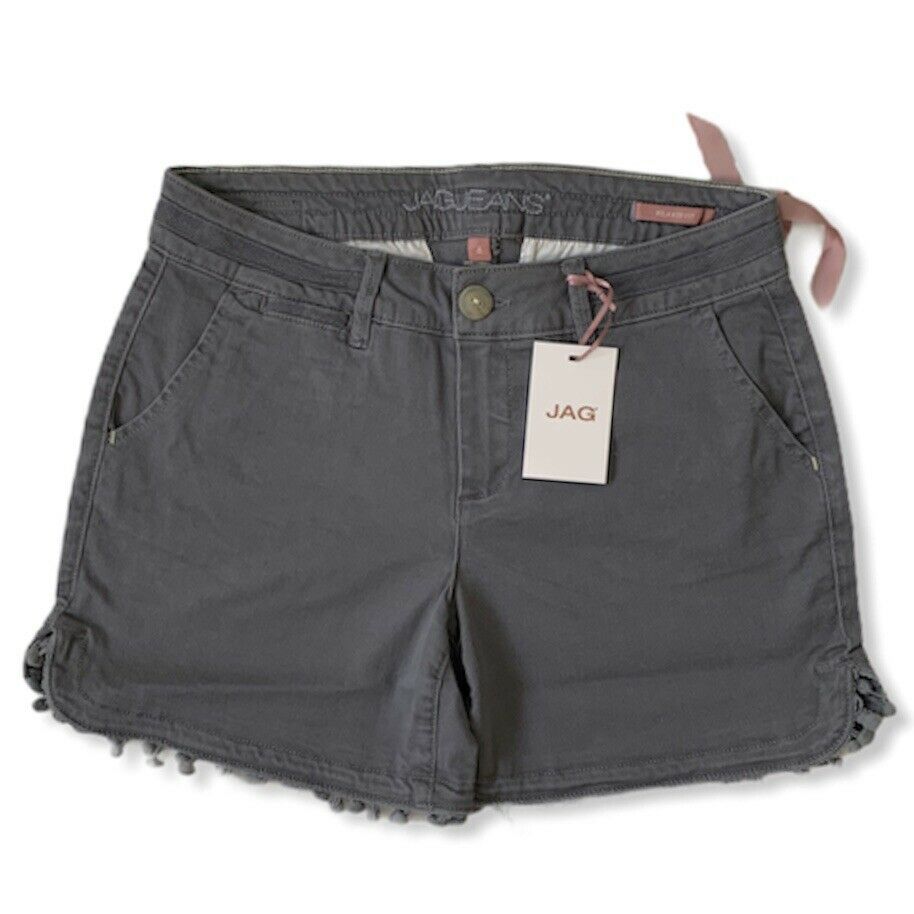 Women’s Short Gray Streak Relaxed Fit Size 4 - Fannetti Boutique