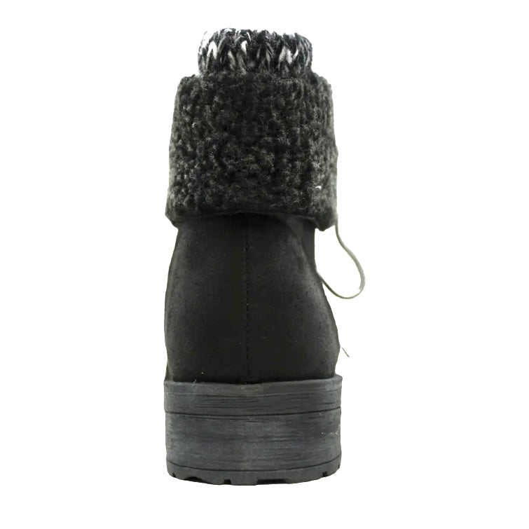SANDRO Black Round Toe Size 8.5 M Block Heels Booties Women's Ankle Boots