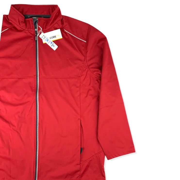 Full Zip Long Sleeve Classic Red Stretch Size 2XL Men's Jacket--_ - Fannetti Boutique