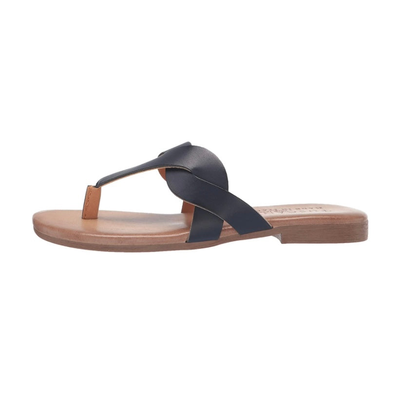 ABRIANA Women's Flip Flop Sandals Navy