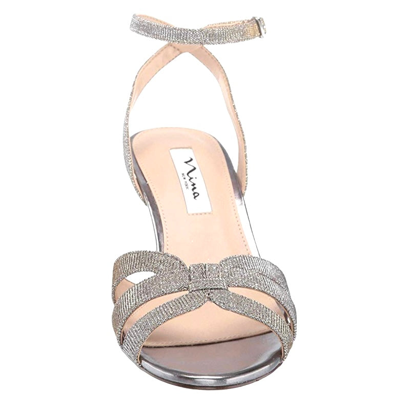 CORALEE Women's Straps Kitten Heels Sandals