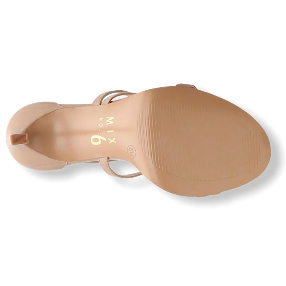 MARDELLE Women's Strapply Heel Sandals