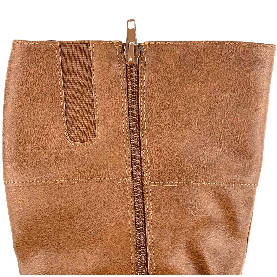 TORRANCE Memory Foam Riding Boots Women's Shoes