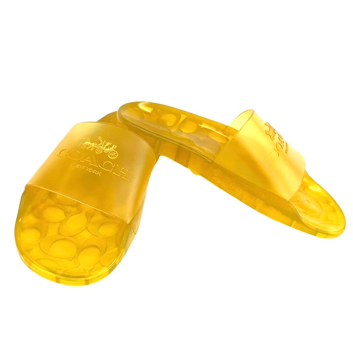 Yellow Jelly Sandals Slide Women's Flip Flop