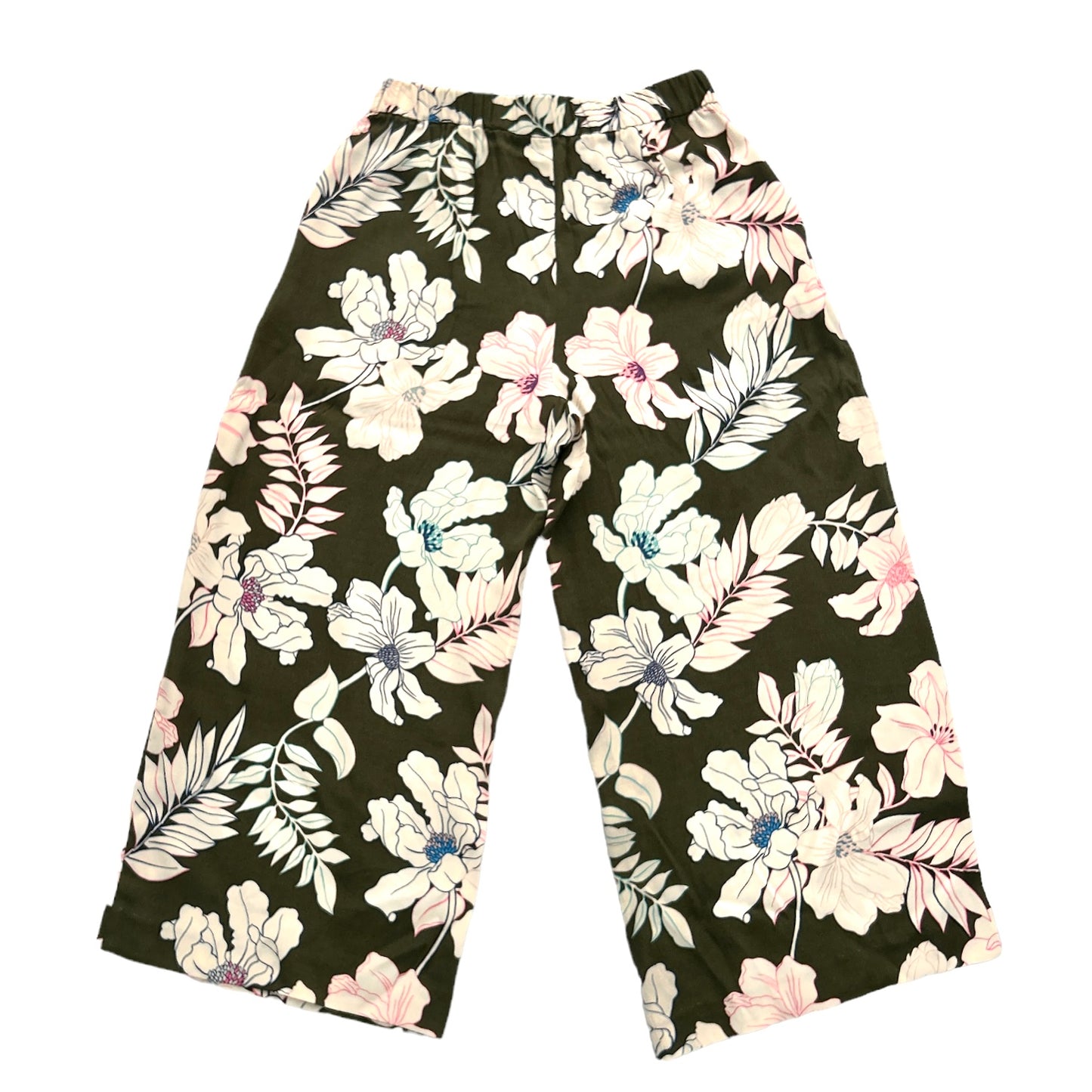 Women's Petite Wide-Leg Cropped Pants