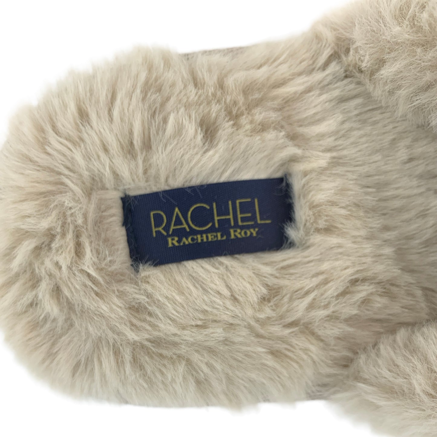 Women's Fuzzy Furry CrissCross Slip On Flats Slippers