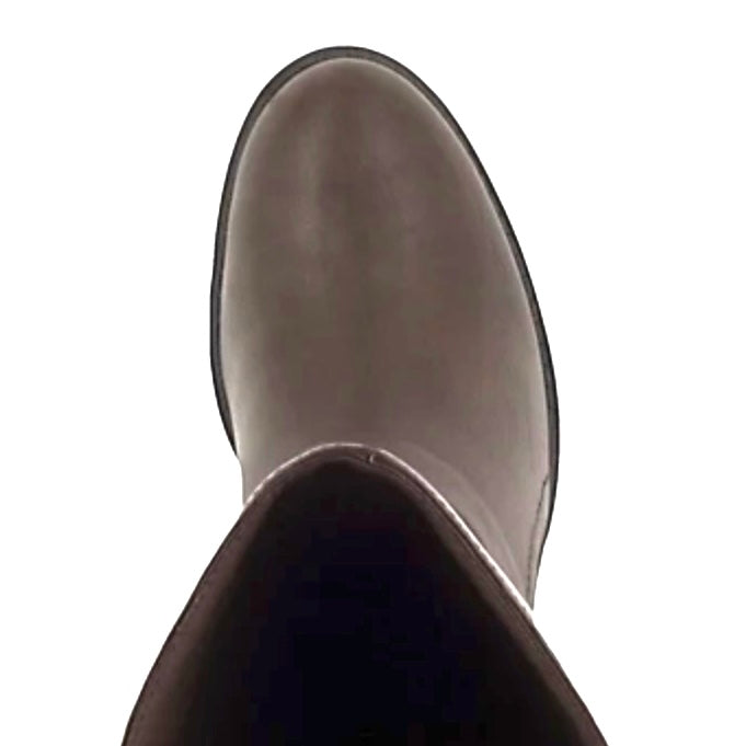 JEWEL Block Heel Round Toe Women's Riding Boots