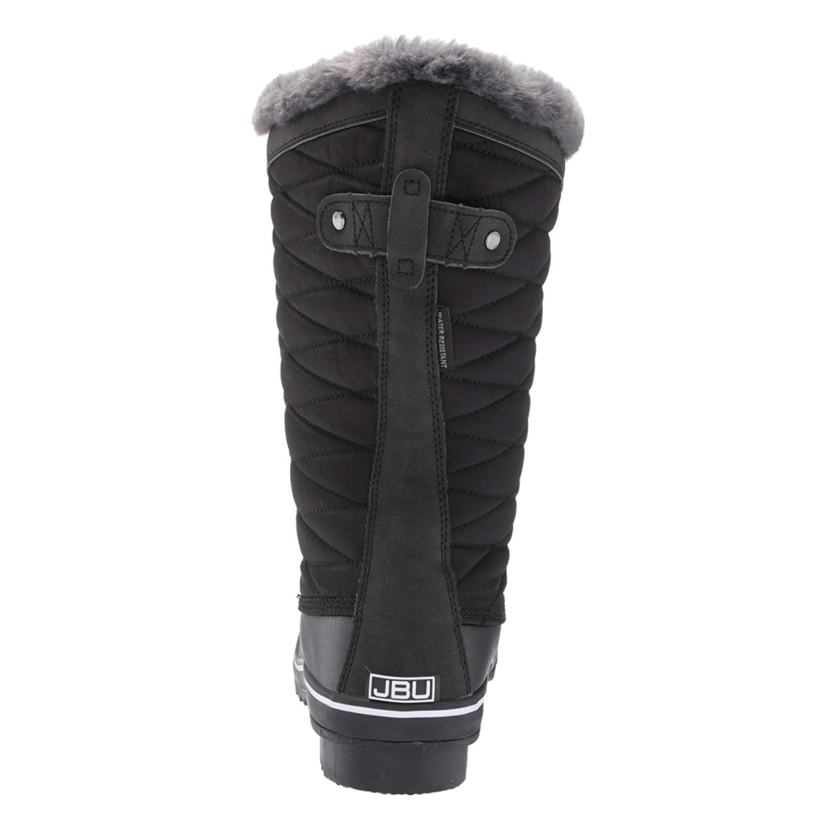 Chilly Black WaterProof Round Toe Lace Up Women's Winter Boots